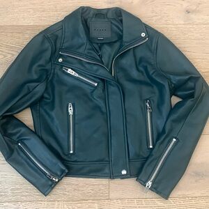 Blank NYC faux leather Moto Jacket